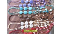 fashion necklaces long strand nuged shells new style